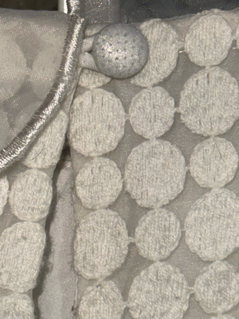 Brooks Brothers White Textured Dot Peter Pan Collar Camisole - Picture 6 of 9